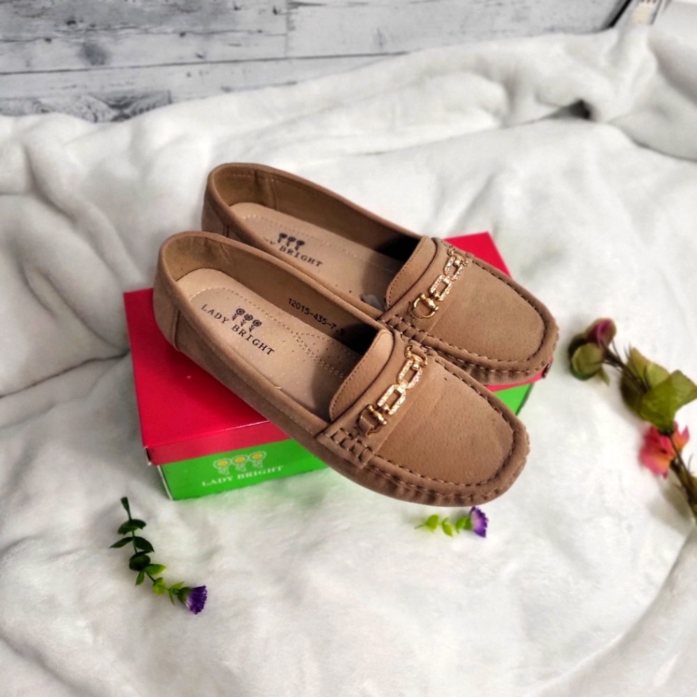 Mocassin khaki and chain